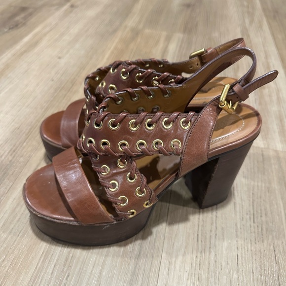 See by Chloe Helen platfo sandals good condition sz 6 1/2 - Picture 1 of 11